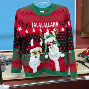 Holiday Time Christmas Sweater, Size L (10/12) Husky, Worn Once, MAKE AN OFFER!!